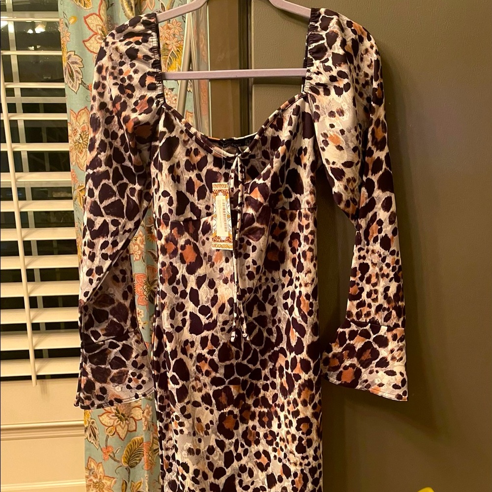 Cheetah Dress size 12 - Picture 1 of 2